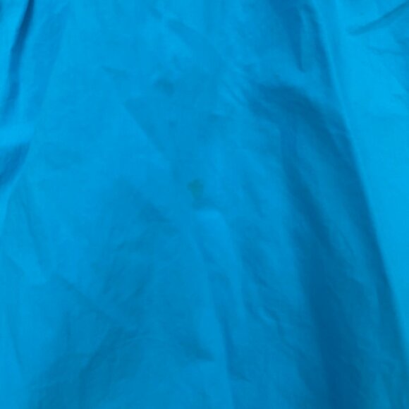 A New Day Mini Dress Puff Sleeves Smocked Cut Out Back Blue Womens Size XXL - Picture 3 of 15